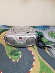 Sylvania SRCD243M Portable Player Boom Box Am/fm Radio. Fixed Price $18.99.