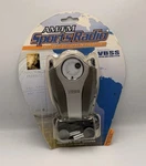 Innovage Am/fm Vbss Sports Radio Belt Clip Neck Strap Virtual Bass Silver Black. Fixed Price $11.38.