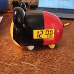 Disney Tsum Mickey Mouse Digital Alarm Clock Night Light Works. Fixed Price $14.99.