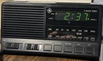 Ge 7-4648B Am/fm Alarm Clock Radio 2 Wake Classic Style Green Numbers Tested. Fixed Price $19.99.