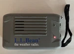 Vintage L.l. Bean Weather Radio Model I36WEA-1 Grey Tested & Works!!!. Fixed Price $16.00.