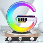 Smart Fast Wireless Charging Speaker Rgb Led Light Digital Alarm Clock. Fixed Price $35.00.