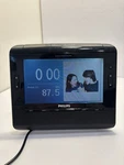 Philips AJL308 Clock Fm Radio Soothing Sounds Photos 7" Color Display No Cord. Fixed Price $35.00.