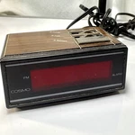 Cosmo Alarm Clock E529B Time Red Led Digital Display Rare Vintage. Fixed Price $12.00.
