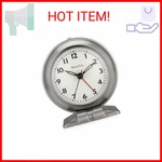 Westclox Classic Alarm Clock Silver Finish, 4.75W 5.5H Analog Display, Batte. Fixed Price $33.66.