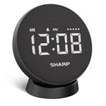 Sharp Vibrating Alarm Clock For Heavy Sleepers Super Loud Bed Small, Black. Fixed Price $47.59.