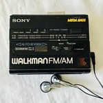 Sony Walkman WM-AF64 Radio Cassette Player -new Belt- Power & Spin -no Sound. Fixed Price $49.95.