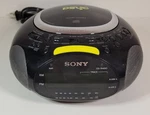 Black Sony Psyc ICF-CD832 R/rw Play /am Fm Stereo Clock Radio Tested. Fixed Price $35.00.