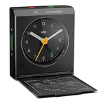Braun BC05B Classic Travel Analogue Alarm Clock Compact Folding Design With Sn. Fixed Price $41.95.