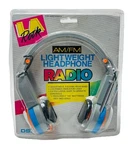 Vintage La Rock Lightweight Headphone Radio Am Fm Adjustable Foldable New. Fixed Price $24.50.