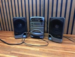 Memorex 3-PIECE Portable Home Stereo Cassette Am-fm Radio Boombox 7991MTTGB. Fixed Price $20.00.