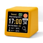 Mini Smart Wifi Weather Station Desk Clock Ips Lcd Temperature Humidity Display. Fixed Price $29.95.