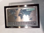 Seiko World Time Voice Alarm Clock QEK105K Map Lcd Desk Tested Works. Fixed Price $15.00.