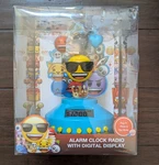 New Emoji Brand Digital Alarm Clock Radio With Display. Fixed Price $24.00.