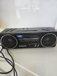 Vintage Panasonic RC-X210A Alarm Clock Boombox Am/fm Tested! No Battery Cover. Fixed Price $15.00.