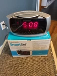 Emerson Research Smartset Digital Am/fm Radio Alarm Clock CKS3030 Used W/box. Fixed Price $14.94.