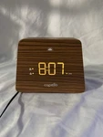 Capello CA-41 Modern Mantle Alarm Clock With Adapter.. Fixed Price $11.87.