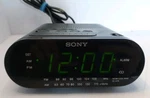 Sony Dream Machine Model ICF-0218 Am-fm-dst Radio Alarm Clock Tested Working. Fixed Price $15.99.