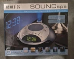 Homedics SS-4000 Sound Spa Alarm Clock Radio Machine White Noise Light. Fixed Price $49.49.