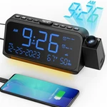 Mesqool Projection Alarm Clock For Bedroom Ceiling, Digital Projector W.... Fixed Price $43.99.