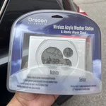 Oregon Scientific Wireless Acrylic Weather Station & Atomic Alarm Clock New. Fixed Price $69.99.