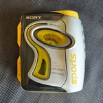 Sony Walkman WM-FS111 Sports Am/fm Cassette Mega Bass Headphone Yellow Works!. Fixed Price $72.50.