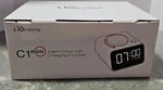 Homtime C1 Mini Alarm Clock With Charging Function W/usb Ports Black Nwob. Fixed Price $36.99.