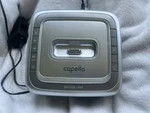 Capello Relax & Recharge Docking Alarm Clock CI201, Silver, Electric Plug. Fixed Price $20.00.
