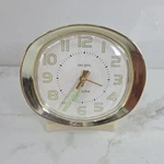 Big Ben Westclox Gold White Face Vintage Works Alarm Clock Glow Working. Fixed Price $22.49.