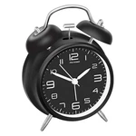 Peakeep Inches Twin Bell Loud Alarm Clock For Heavy Sleepers, 4", Black. Fixed Price $24.73.