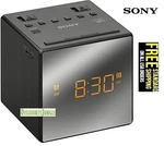 Sony ICFC-1 Alarm Clock Am/fm Radio Led Black ICFC1 Large Easy To Read Lcd. Fixed Price $19.99.