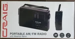 Craig CR4181 Portable Lightweight Am/fm Radio With Power Supply & Manual. Fixed Price $21.97.
