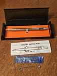 Vintage Radio Shack Lcd Digital Watch Pen Tandy Corp. Cat. No. 63-5075A Micronta. Fixed Price $22.49.