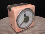 Vintage Sony Am Fm Clock Radio Cube Pink Model ICF-A10W Made Japan Works !!. Fixed Price $125.00.