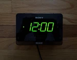 Sony Dream Machine C414 Clock Radio With Dual Alarms Tested Working Clean. Fixed Price $14.99.