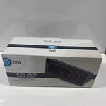 Onn Digital Am/fm Clock Radio Preowned Good Condition Box Instructions. Fixed Price $5.00.