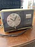 Lloyds Clock Radio Vintage Telechron Movement Model JJ-760 Series # 226A. Fixed Price $35.00.
