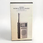 Grundig Mini 300 World Band Radio - Silver Nib Restoration Hardware Read. Fixed Price $26.97.