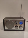 Retro Chrome Curtis Am/fm Radio Model RCD3815- Working. Fixed Price $29.75.