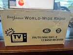 Borg Johnson Worldwide Radio Fm/tv 12 Band Reciever. Fixed Price $12.99.