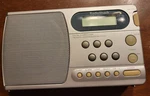 Vintage Portable Silver Box Radio Shack Am/fm/ppl Clock #12-898 Owner!. Fixed Price $29.93.