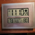 Atomic Clock Lacrosse Technology Model 79752 Desk Wall Digital Battery. Fixed Price $15.88.