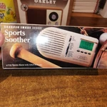 New Sports Soother 4 Way Alarm Am/fm Radio Sharper Image Home Travel Ashwood. Fixed Price $26.46.