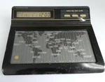 Micronta World Time Touch Alarm 1989 Retro Lcd 26 Zone Calendar 63-781 Vtg. Fixed Price $22.95.