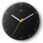 Braun BC26TW Black Analog Wall Hanging Clock Silent Quartz Time Teacher Learning. Fixed Price $141.97.