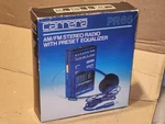Vtg Carrera PR66 Portable Am/fm Stereo Radio W/preset Equalizer Boost Belt-clip. Fixed Price $149.99.
