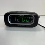 New Timex T2351 Fm Dual Alarm Clock Radio Usb Charging Port Large Display Dimmer. Fixed Price $17.09.
