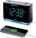 Emerson Smartset Alarm Clock Radio With Bluetooth Speaker Charging Station Usb. Fixed Price $33.98.