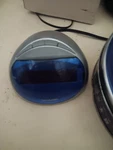 Sharp SPC060 Digital Clock Display Alarm Snooze Electric Blue Slightly Used. Fixed Price $9.49.