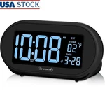 Auto Setting Alarm Clock W/ Dimmable Display Usb Charging Dual Backup Battery. Fixed Price $31.67.